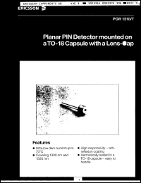 Click here to download PGR1210/T Datasheet