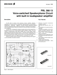Click here to download PBL388131N Datasheet