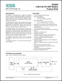Click here to download ES2838 Datasheet