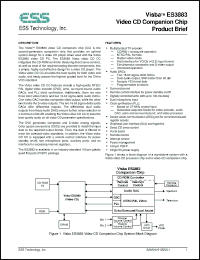 Click here to download ES3883 Datasheet
