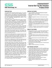 Click here to download ES4227 Datasheet