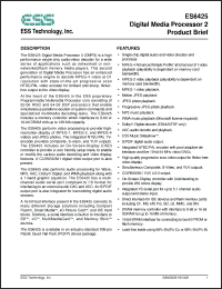 Click here to download ES6425FF Datasheet