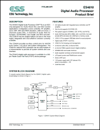 Click here to download ES4810 Datasheet
