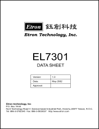 Click here to download EL7301 Datasheet