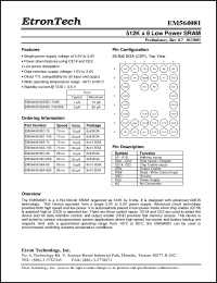 Click here to download EM564081BC-70 Datasheet