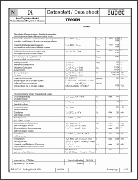 Click here to download TZ600N Datasheet