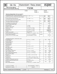 Click here to download TT210N Datasheet