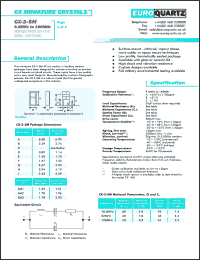 Click here to download CX-2-SM232C Datasheet