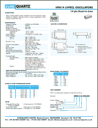 Click here to download 3HPA14-C-250.000 Datasheet