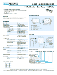 Click here to download OC31E12S-10.000-0.02-20 Datasheet