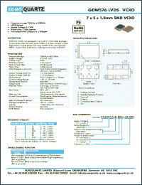Click here to download 3GDW576F-80M-60.000 Datasheet