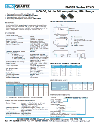 Click here to download EM38T33-38.880-2.5-30 Datasheet
