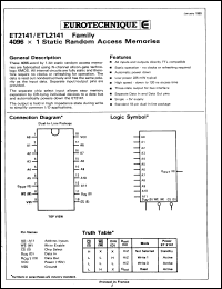 Click here to download ET2141J3 Datasheet