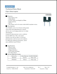 Click here to download ITR9606 Datasheet