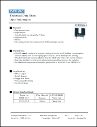 Click here to download ITR9606-F Datasheet