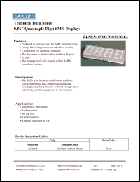 Click here to download ELSF-511SYGWA Datasheet