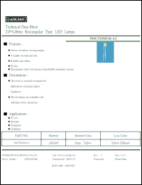 Click here to download 594UYD Datasheet