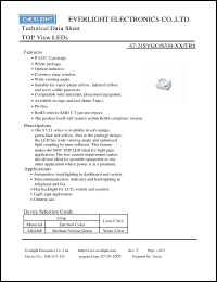 Click here to download 67-21SYGC-S530-E2-TR8 Datasheet