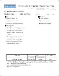 Click here to download ELF-401EWA Datasheet