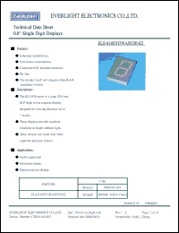 Click here to download ELS-816SYGWA Datasheet