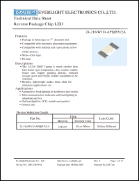 Click here to download 24-216-W1D-APQHY Datasheet