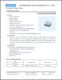 Click here to download 67-21SYGC-S530-E1-TR8 Datasheet