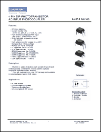 Click here to download EL814A Datasheet