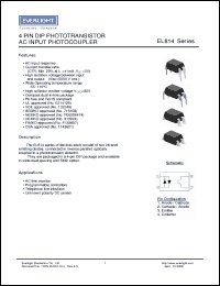 Click here to download EL814 Datasheet