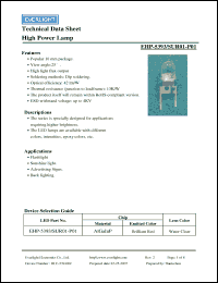 Click here to download EHP-5393-SUR01-P01 Datasheet