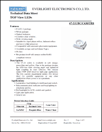 Click here to download 67-21UBC-C430-TR8 Datasheet