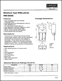 Click here to download IRM-8608S Datasheet