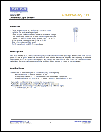 Click here to download ALS-PT243-3C Datasheet