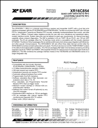 Click here to download XR16C854 Datasheet