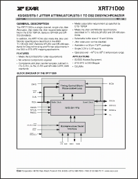 Click here to download XRT71D00 Datasheet