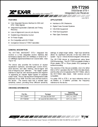 Click here to download XRT7295 Datasheet