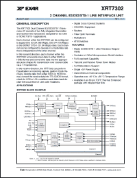 Click here to download XRT7302 Datasheet