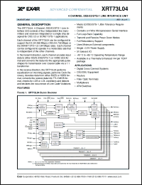 Click here to download XRT73L04 Datasheet