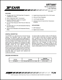 Click here to download XRT5897 Datasheet