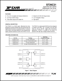 Click here to download ST26C31 Datasheet