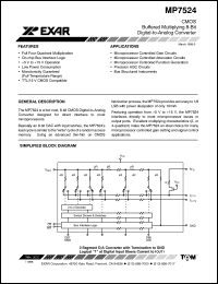 Click here to download MP7524 Datasheet