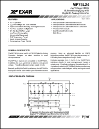 Click here to download MP75L24 Datasheet