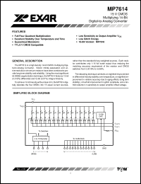 Click here to download MP7614 Datasheet