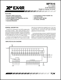 Click here to download MP7616 Datasheet