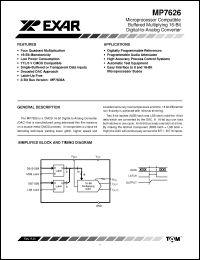 Click here to download MP7626 Datasheet