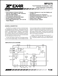 Click here to download MP3275 Datasheet