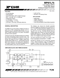 Click here to download MP87L75 Datasheet