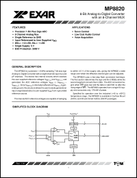 Click here to download MP8820 Datasheet