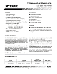 Click here to download XRD4460A Datasheet