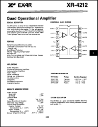 Click here to download XR-4212 Datasheet