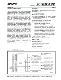Click here to download XR16C854IV Datasheet